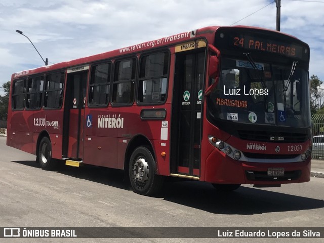 Transportes Peixoto 1.2.030 na cidade de Niterói, Rio de Janeiro, Brasil, por Luiz Eduardo Lopes da Silva. Número da foto: #10787075.