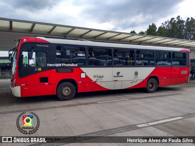 Itajaí Transportes Coletivos 2065 na cidade de Campinas, São Paulo, Brasil, por Henrique Alves de Paula Silva. Número da foto: #10785459.