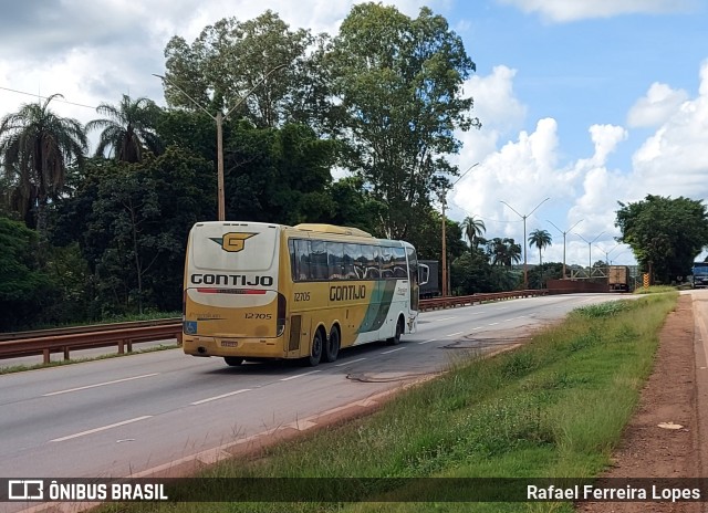 Empresa Gontijo de Transportes 12705 na cidade de Itatiaiuçu, Minas Gerais, Brasil, por Rafael Ferreira Lopes. ID da foto: 10785200.