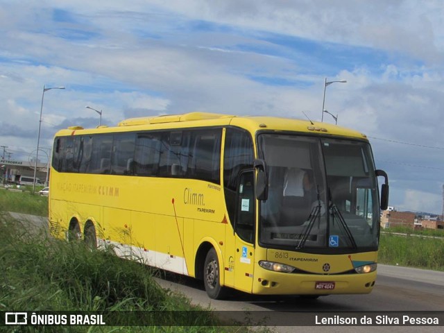 Viação Itapemirim 8613 na cidade de Caruaru, Pernambuco, Brasil, por Lenilson da Silva Pessoa. ID da foto: 10789231.