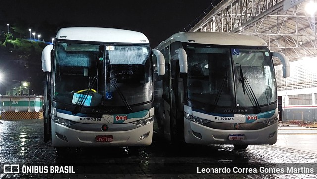 Auto Viação 1001 RJ 108.288 na cidade de Nova Friburgo, Rio de Janeiro, Brasil, por Leonardo Correa Gomes Martins. Número da foto: #10790587.