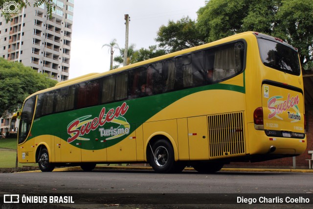 Suelen Turismo 242 na cidade de Parobé, Rio Grande do Sul, Brasil, por Diego Charlis Coelho. ID da foto: 10789929.