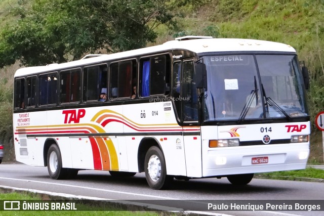 TAP Turismo e Fretamento 014 na cidade de Barra do Piraí, Rio de Janeiro, Brasil, por Paulo Henrique Pereira Borges. Número da foto: #10790289.