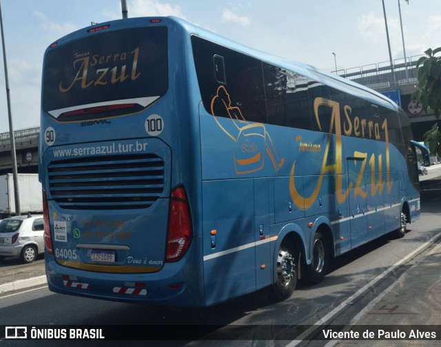 Serra Azul Turismo 64005 na cidade de São Paulo, São Paulo, Brasil, por Vicente de Paulo Alves. Número da foto: #10791032.