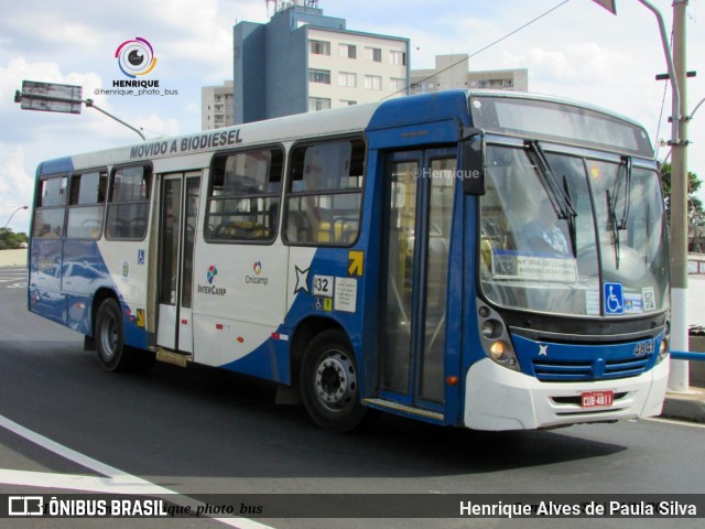 Onicamp Transporte Coletivo 4841 na cidade de Campinas, São Paulo, Brasil, por Henrique Alves de Paula Silva. Número da foto: #10791852.