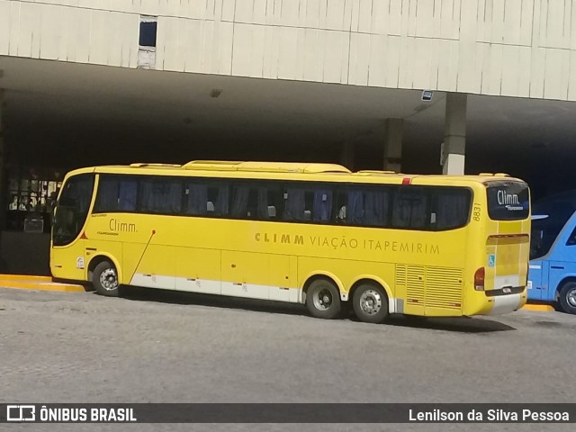 Viação Itapemirim 8831 na cidade de Caruaru, Pernambuco, Brasil, por Lenilson da Silva Pessoa. ID da foto: 10791746.