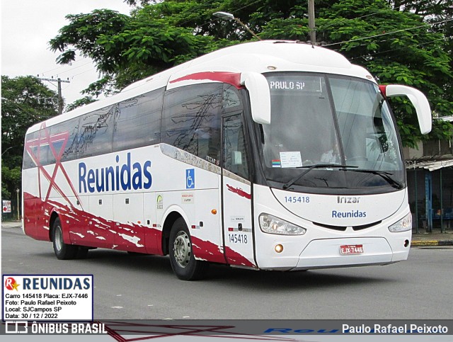 Empresa Reunidas Paulista de Transportes 145418 na cidade de São José dos Campos, São Paulo, Brasil, por Paulo Rafael Peixoto. ID da foto: 10791482.