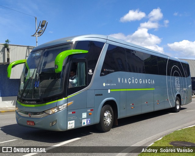 Viação Garcia 8134 na cidade de Santos, São Paulo, Brasil, por Andrey  Soares Vassão. Número da foto: #10791426.