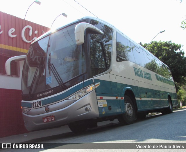 Viação Jacareí 8224 na cidade de São Roque, São Paulo, Brasil, por Vicente de Paulo Alves. ID da foto: 10790955.