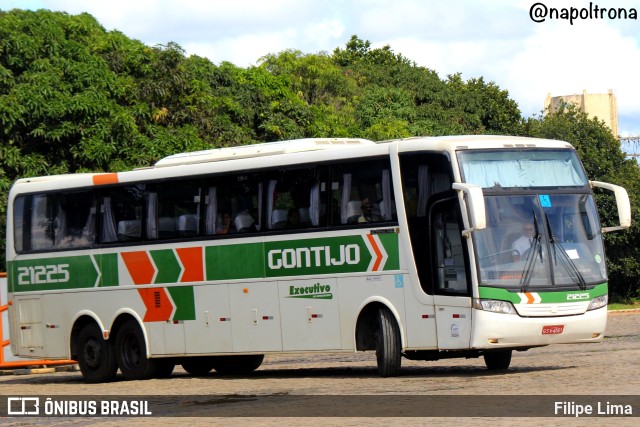 Empresa Gontijo de Transportes 21225 na cidade de Vitória da Conquista, Bahia, Brasil, por Filipe Lima. ID da foto: 10793246.