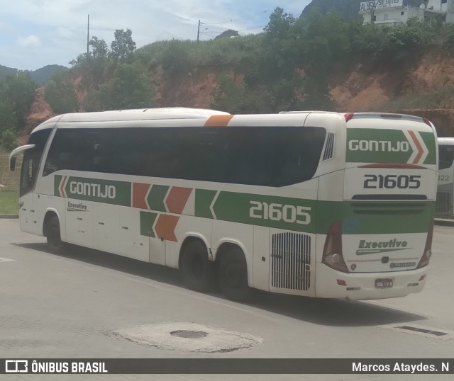 Empresa Gontijo de Transportes 21605 na cidade de Guarapari, Espírito Santo, Brasil, por Marcos Ataydes. N. Número da foto: #10791245.