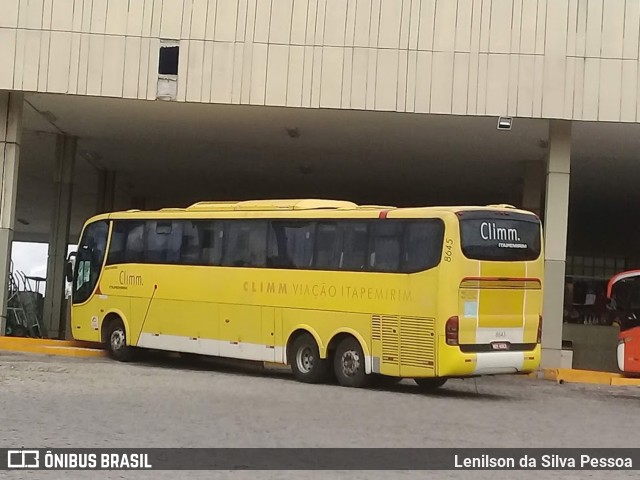 Viação Itapemirim 8645 na cidade de Caruaru, Pernambuco, Brasil, por Lenilson da Silva Pessoa. ID da foto: 10792144.