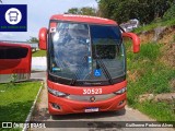 Viação Santa Cruz 30523 na cidade de Lambari, Minas Gerais, Brasil, por Guilherme Pedroso Alves. Número da foto: #:id.