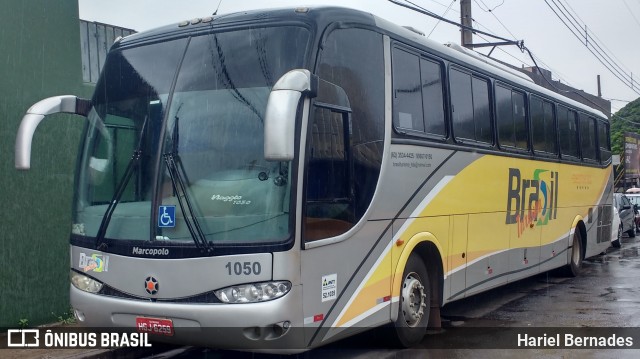 Brasil Turismo e Fretamento 1050 na cidade de Itaúna, Minas Gerais, Brasil, por Hariel Bernades. Número da foto: #10731567.