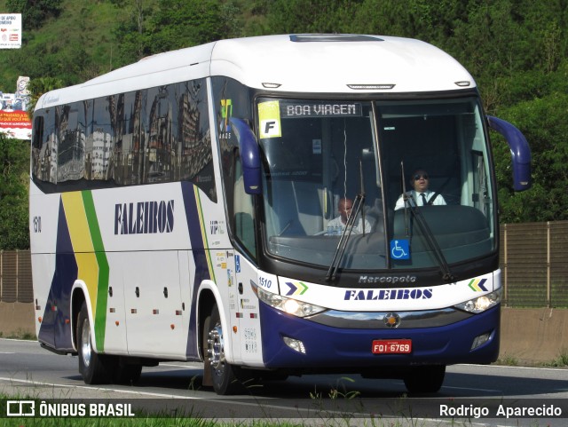 Faleiros Turismo 1510 na cidade de Aparecida, São Paulo, Brasil, por Rodrigo  Aparecido. Número da foto: #10732579.