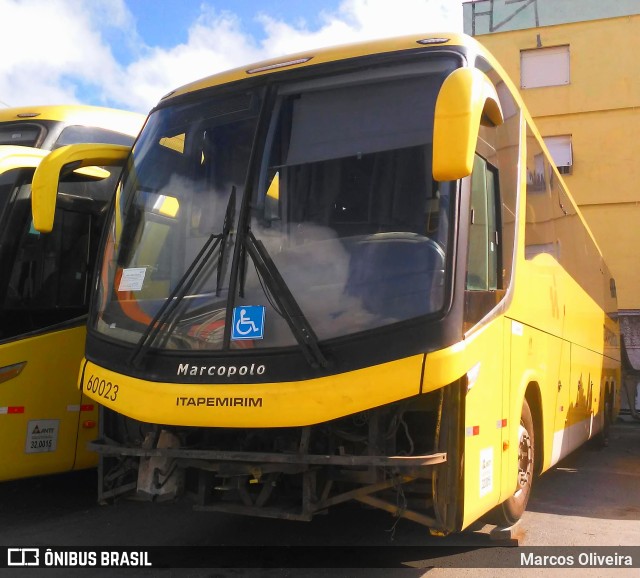Viação Itapemirim 60023 na cidade de Santo André, São Paulo, Brasil, por Marcos Oliveira. Número da foto: #10730162.