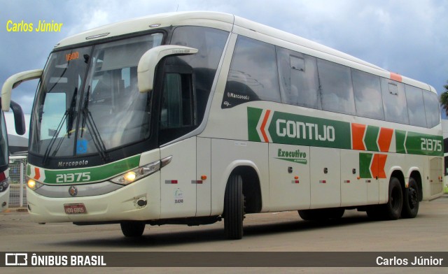 Empresa Gontijo de Transportes 21375 na cidade de Goiânia, Goiás, Brasil, por Carlos Júnior. Número da foto: #10733693.