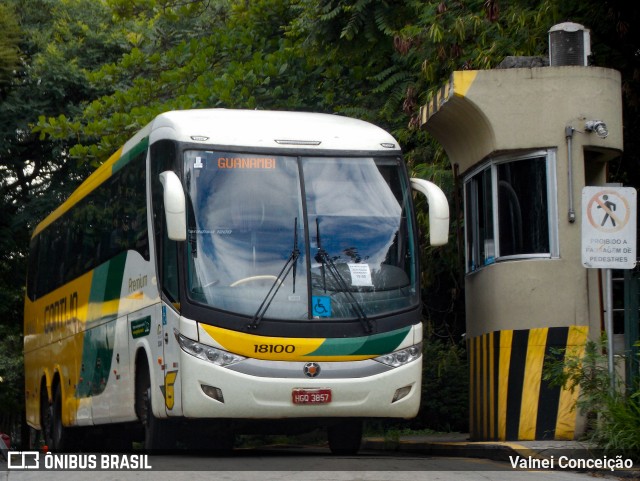 Empresa Gontijo de Transportes 18100 na cidade de São Paulo, São Paulo, Brasil, por Valnei Conceição. Número da foto: #10730205.