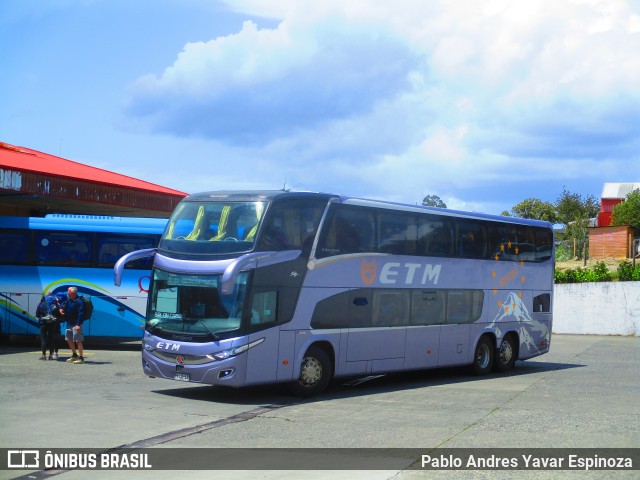 ETM - Empresa de Transporte Maullín 433 na cidade de Ancud, Chiloé, Los Lagos, Chile, por Pablo Andres Yavar Espinoza. Número da foto: #10733570.