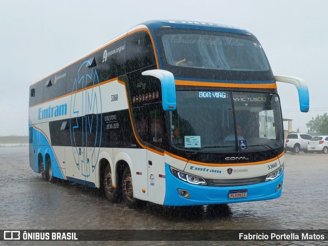 Emtram 5360 na cidade de Vitória da Conquista, Bahia, Brasil, por Fabrício Portella Matos. Número da foto: #10732876.