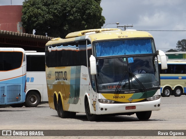 Empresa Gontijo de Transportes 14620 na cidade de Vitória da Conquista, Bahia, Brasil, por Rava Ogawa. ID da foto: 10731468.