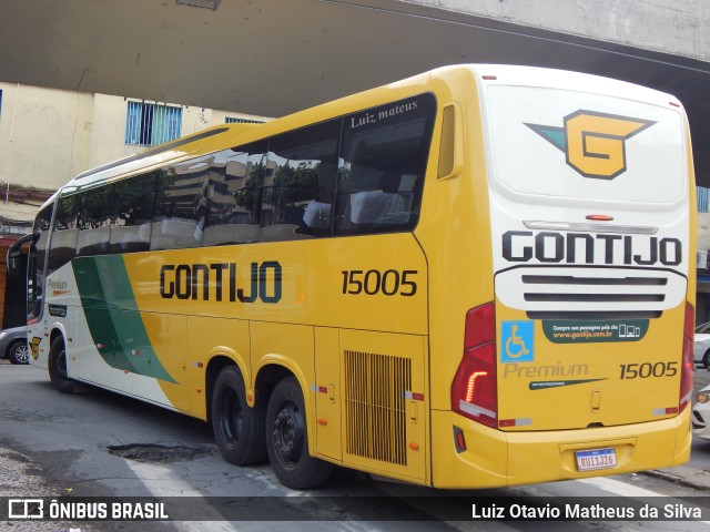 Empresa Gontijo de Transportes 15005 na cidade de Belo Horizonte, Minas Gerais, Brasil, por Luiz Otavio Matheus da Silva. Número da foto: #10731622.