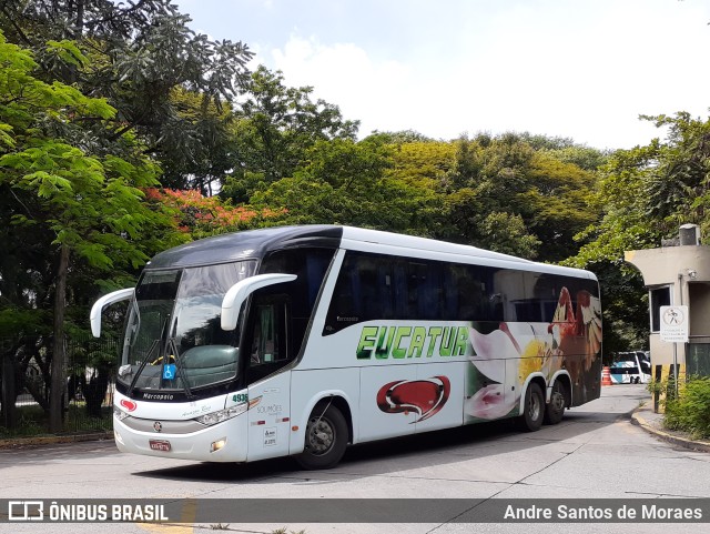 Eucatur - Empresa União Cascavel de Transportes e Turismo 4936 na cidade de São Paulo, São Paulo, Brasil, por Andre Santos de Moraes. ID da foto: 10731958.