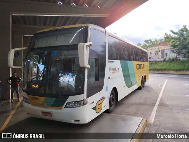 Empresa Gontijo de Transportes 12915 na cidade de Ribeirão Preto, São Paulo, Brasil, por Marcelo Horta. ID da foto: 10732424.