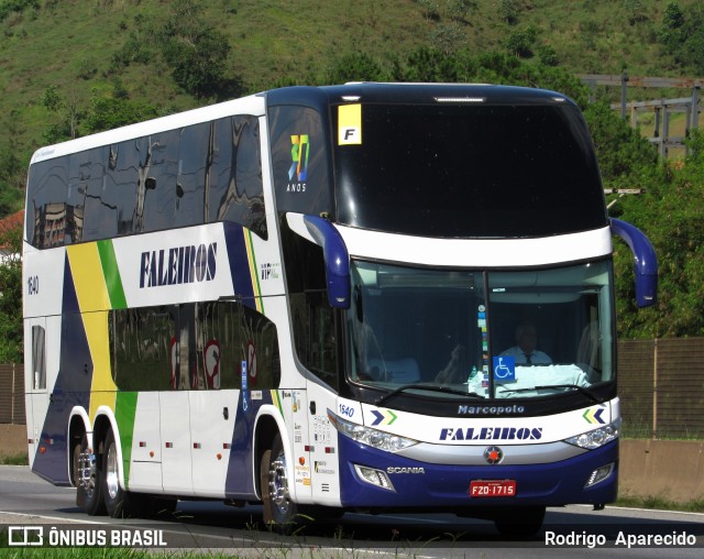 Faleiros Turismo 1640 na cidade de Aparecida, São Paulo, Brasil, por Rodrigo  Aparecido. Número da foto: #10732548.