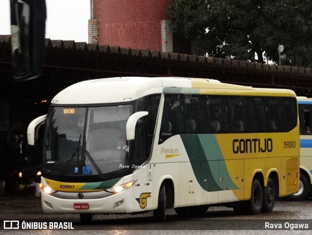 Empresa Gontijo de Transportes 19180 na cidade de Vitória da Conquista, Bahia, Brasil, por Rava Ogawa. ID da foto: 10731454.