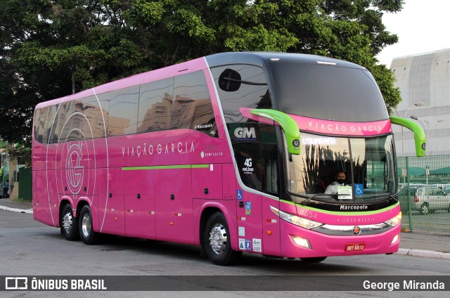 Viação Garcia 8554 na cidade de São Paulo, São Paulo, Brasil, por George Miranda. Número da foto: #10732820.