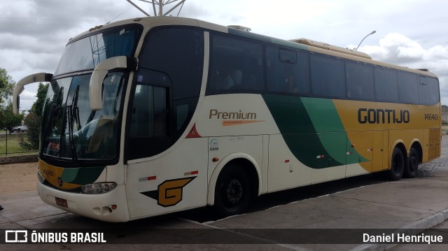Empresa Gontijo de Transportes 14640 na cidade de Paulo Afonso, Bahia, Brasil, por Daniel Henrique. Número da foto: #10731680.