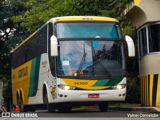 Empresa Gontijo de Transportes 14350 na cidade de São Paulo, São Paulo, Brasil, por Valnei Conceição. ID da foto: 10730211.