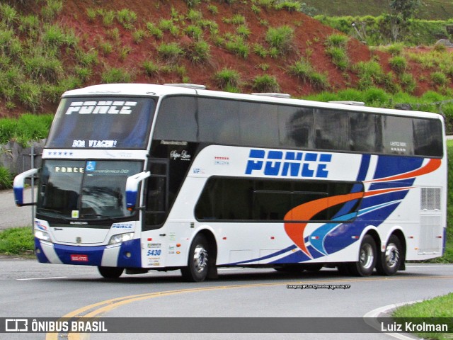 Ponce Turismo 5430 na cidade de Aparecida, São Paulo, Brasil, por Luiz Krolman. Número da foto: #10793833.