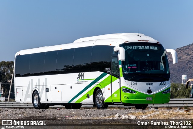 AVM - Autotransportes Valle del Mezquital 1501 na cidade de Huehuetoca, Estado de México, México, por Omar Ramírez Thor2102. Número da foto: #10795149.