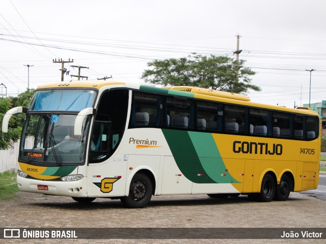 Empresa Gontijo de Transportes 14705 na cidade de Teresina, Piauí, Brasil, por João Victor. ID da foto: 10795968.