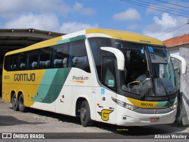 Empresa Gontijo de Transportes 18070 na cidade de Fortaleza, Ceará, Brasil, por Alisson Wesley. ID da foto: 10794270.