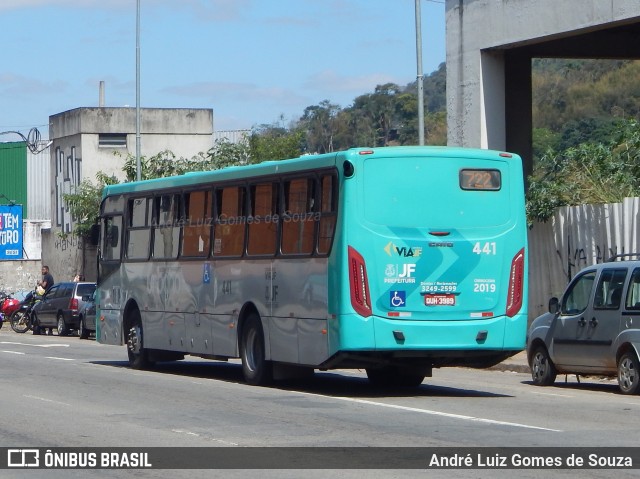 VSFL - Viação São Francisco 441 na cidade de Juiz de Fora, Minas Gerais, Brasil, por André Luiz Gomes de Souza. ID da foto: 10795180.