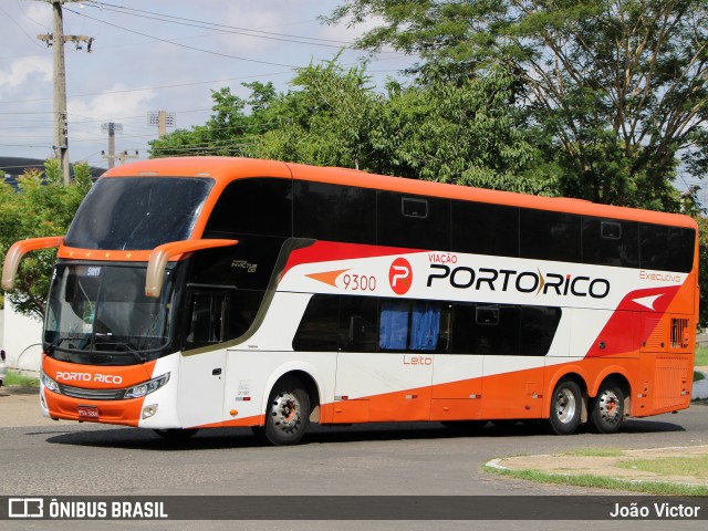 Auto Viação Porto Rico 9300 na cidade de Teresina, Piauí, Brasil, por João Victor. ID da foto: 10795998.