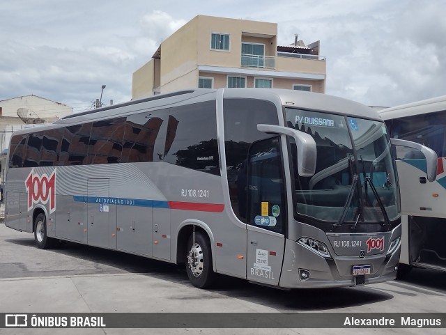 Auto Viação 1001 RJ 108.1241 na cidade de Macaé, Rio de Janeiro, Brasil, por Alexandre  Magnus. ID da foto: 10794563.