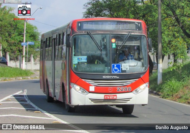 Expresso CampiBus 2288 na cidade de Campinas, São Paulo, Brasil, por Danilo Augusto. Número da foto: #10798516.