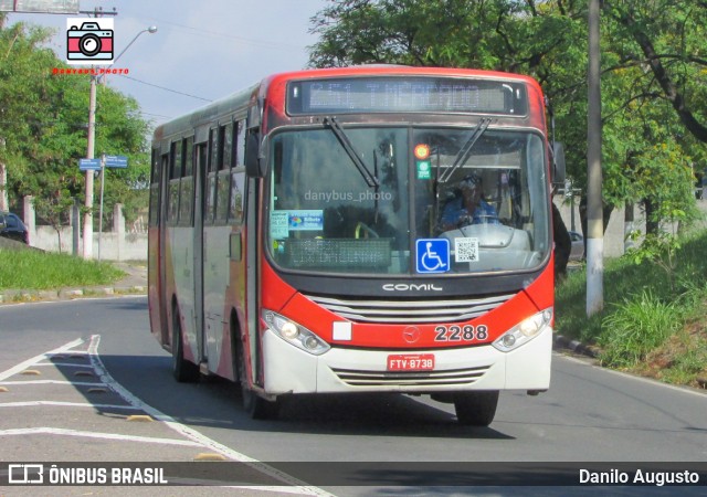 Expresso CampiBus 2288 na cidade de Campinas, São Paulo, Brasil, por Danilo Augusto. ID da foto: 10798516.