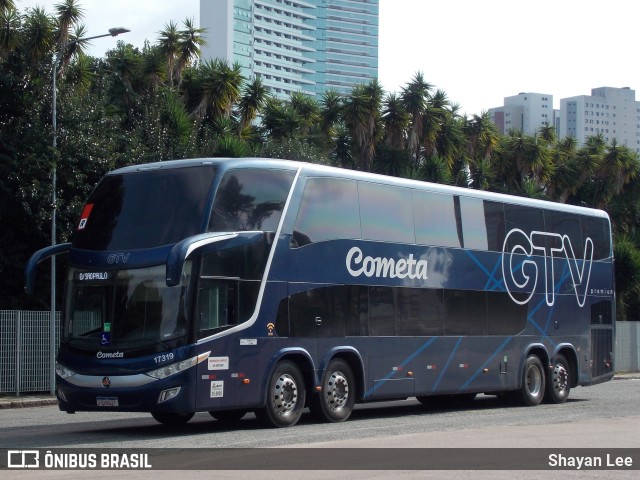 Viação Cometa 17319 na cidade de Curitiba, Paraná, Brasil, por Shayan Lee. Número da foto: #10797505.
