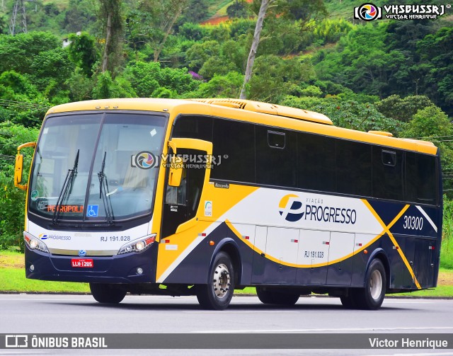 Viação Progresso 30300 na cidade de Petrópolis, Rio de Janeiro, Brasil, por Victor Henrique. Número da foto: #10797403.