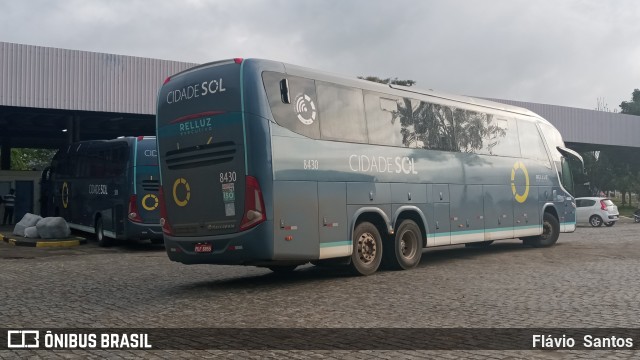 Viação Cidade Sol 8430 na cidade de Cruz das Almas, Bahia, Brasil, por Flávio  Santos. Número da foto: #10797115.