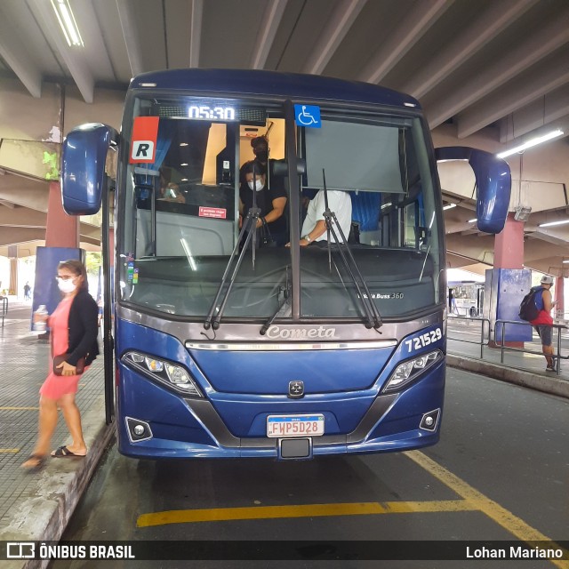 Viação Cometa 721529 na cidade de São Caetano do Sul, São Paulo, Brasil, por Lohan Mariano. Número da foto: #10797128.