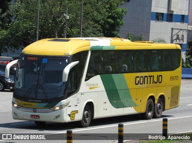 Empresa Gontijo de Transportes 19170 na cidade de Aparecida, São Paulo, Brasil, por Rodrigo  Aparecido. ID da foto: 10797874.