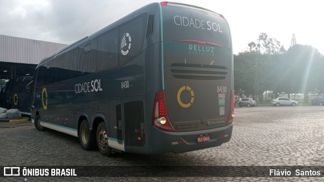 Viação Cidade Sol 8430 na cidade de Cruz das Almas, Bahia, Brasil, por Flávio  Santos. Número da foto: #10797077.