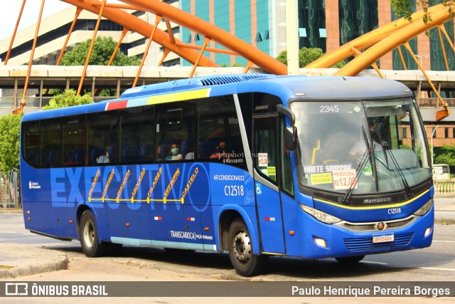 Viação Normandy do Triângulo C12518 na cidade de Rio de Janeiro, Rio de Janeiro, Brasil, por Paulo Henrique Pereira Borges. Número da foto: #10798254.
