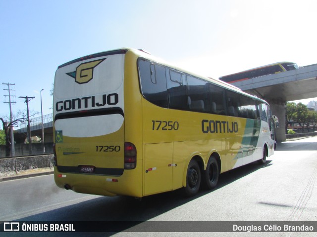 Empresa Gontijo de Transportes 17250 na cidade de Belo Horizonte, Minas Gerais, Brasil, por Douglas Célio Brandao. ID da foto: 10797379.